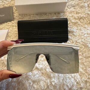 Dior Women's Silver Sunglasses